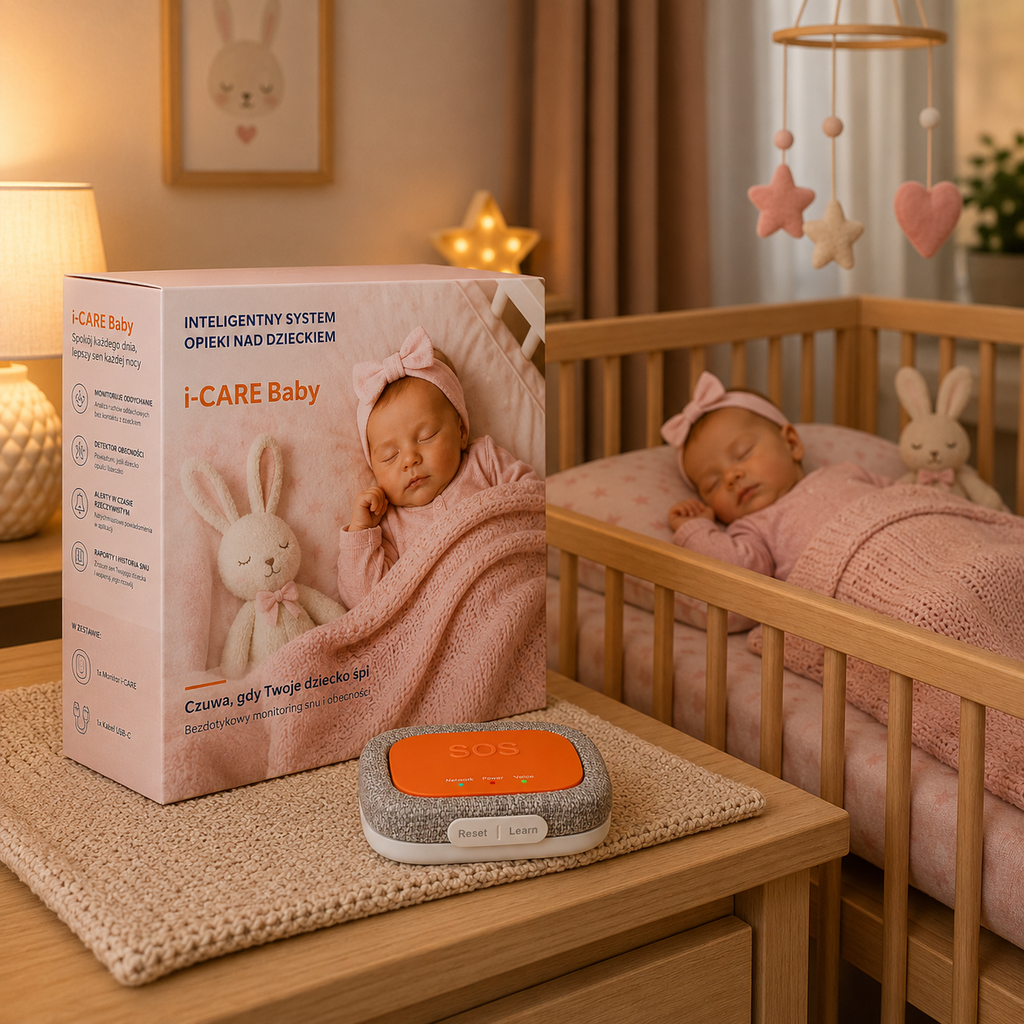 i-CARE BABY – Inteligentny monitoring snu i bezpieczeństwa