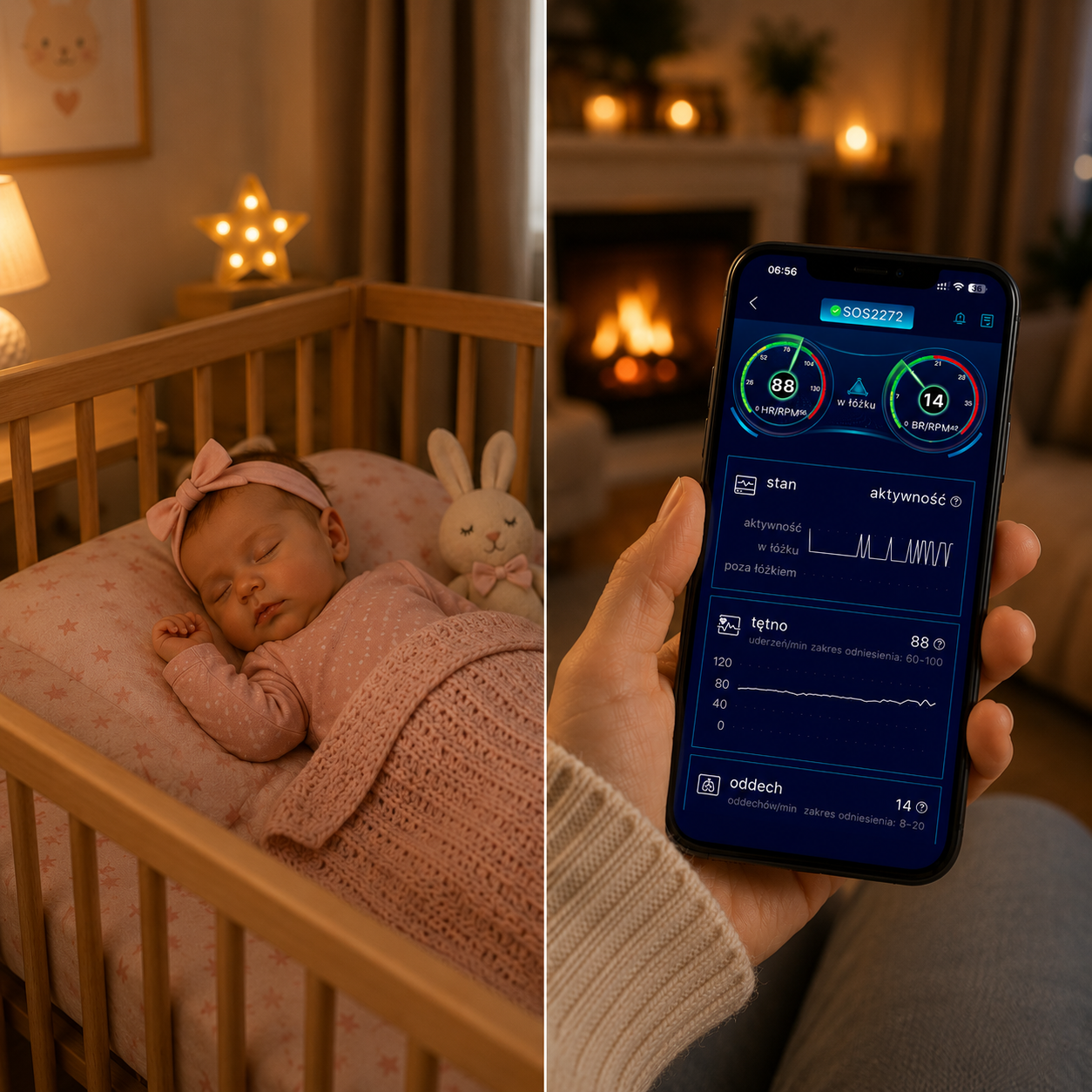 i-CARE BABY – Inteligentny monitoring snu i bezpieczeństwa