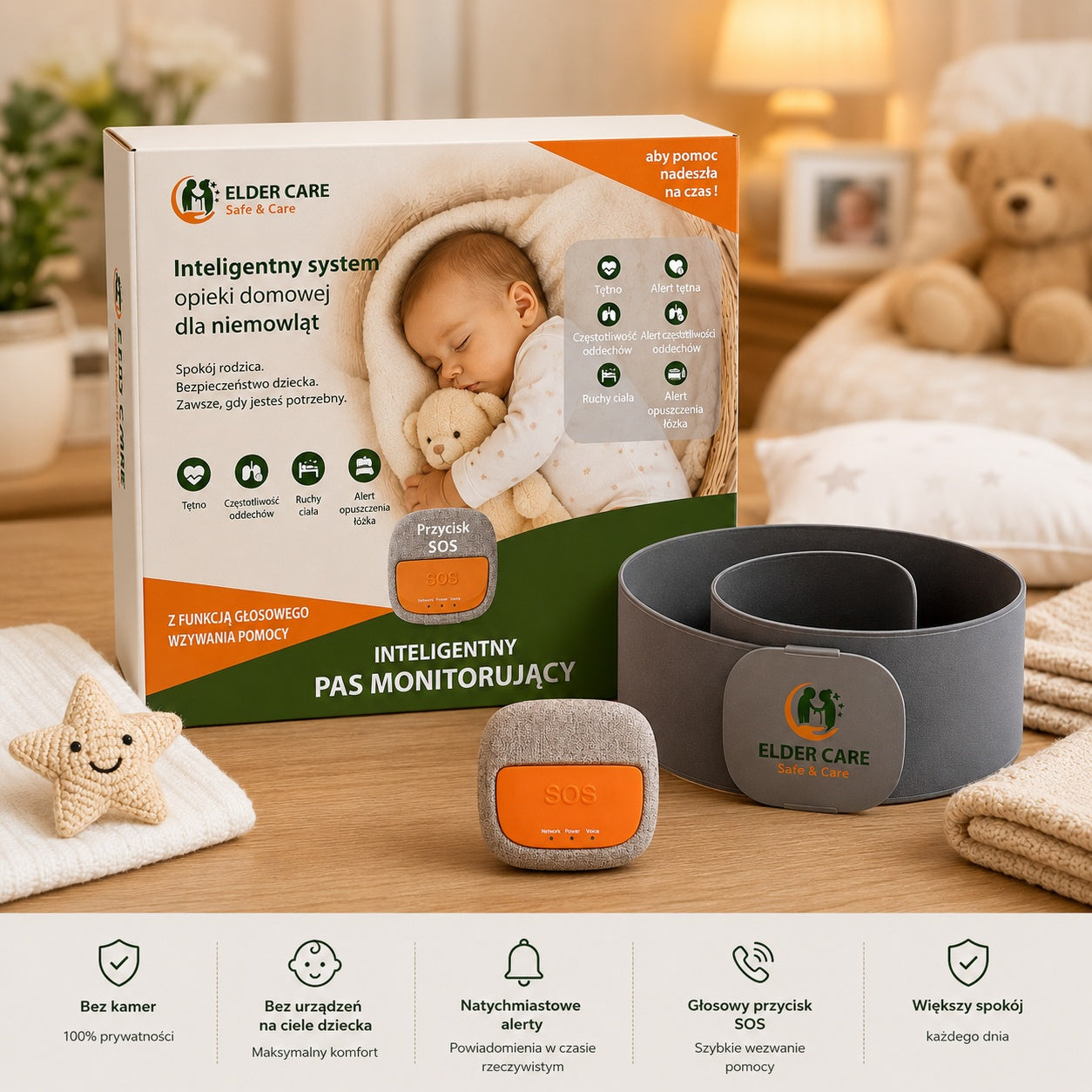 i-CARE BABY – Inteligentny monitoring snu i bezpieczeństwa dziecka